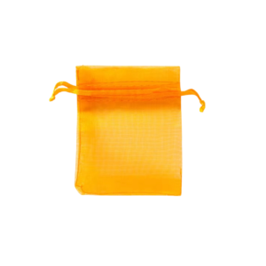 Sachet organza 9 x 12 cm – Orange