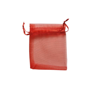 Sachet organza 9 x 12 cm – Rouge