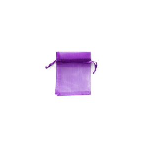 Sachet organza 7 x 9 cm – Violet