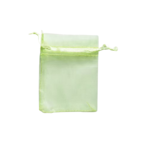 Sachet organza 9 x 12 cm – Vert